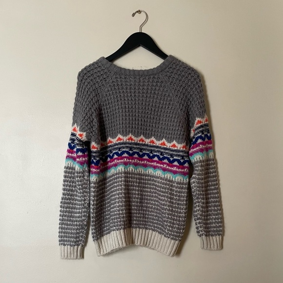 Coincidence & Chance (UO) Colorful Oversized Sweater - Picture 2 of 2